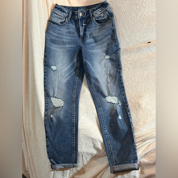 Maurices Denim - M Jeans By Maurice Women’s Dark Blue High Rise Size 4 Reg Jeans